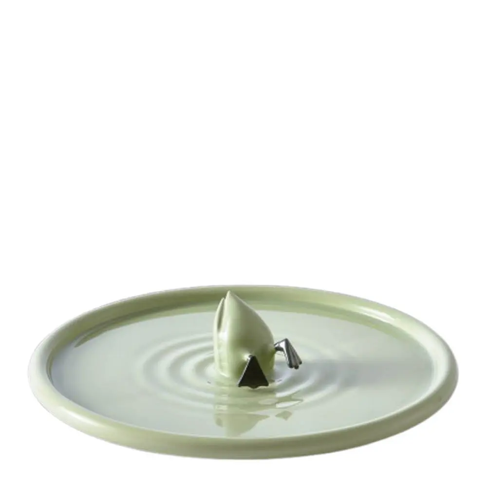 Pols Potten Duck tallerken 40 cm dykkende and grønn
