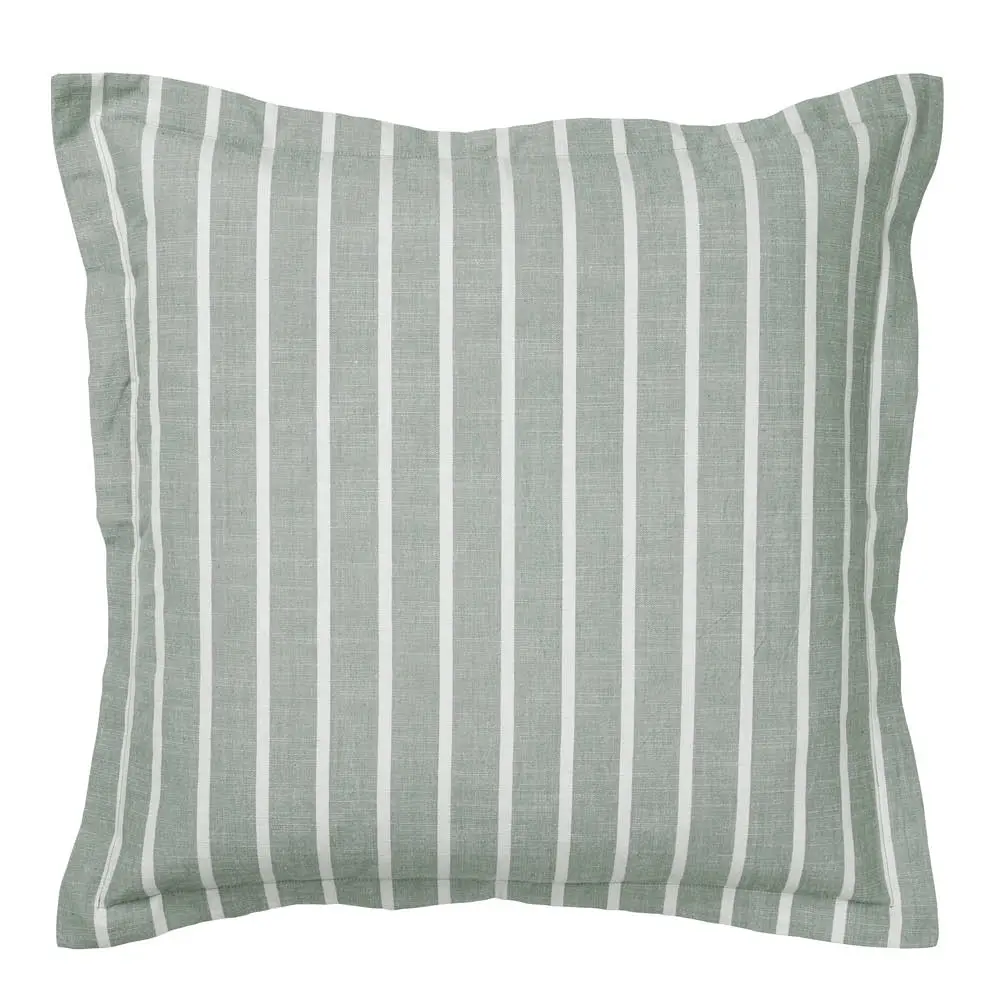 Broste Copenhagen Marta putetrekk 50x50 cm Agave Green/Light Beige