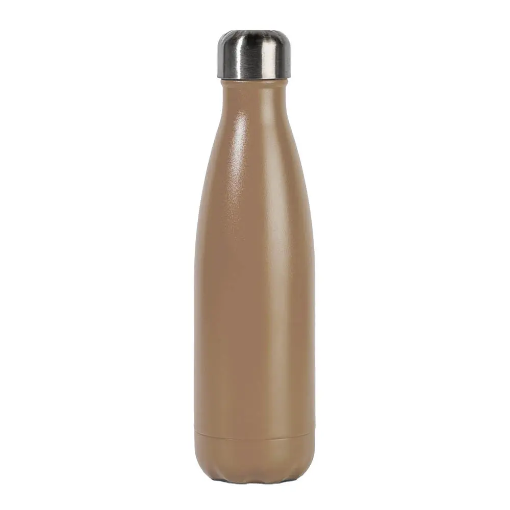 Sagaform Nils stålflaske 0,5L fudge