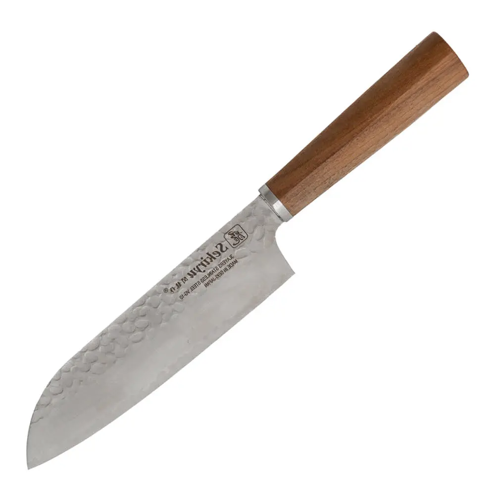 Sekiryu Santokukniv 16,5 cm valnøtt