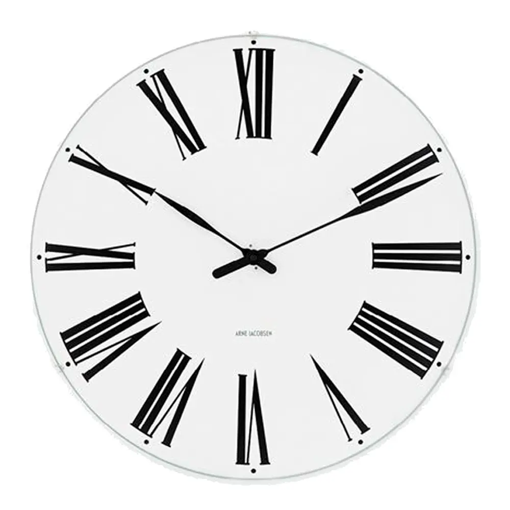 Arne Jacobsen Roman veggur 16 cm hvit