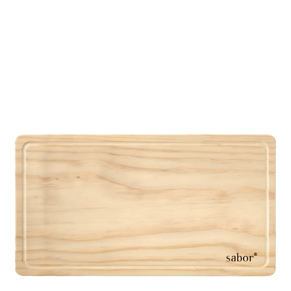 Sabor Trevig skjærefjøl m/blodrand 45x24,5 cm accoya