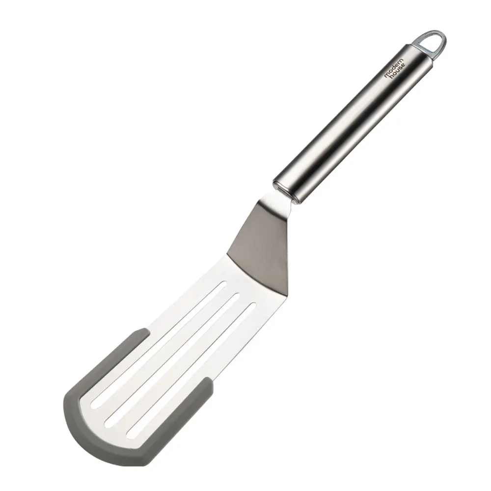 Modern House Chief stekespade 30 cm silikon lys grå