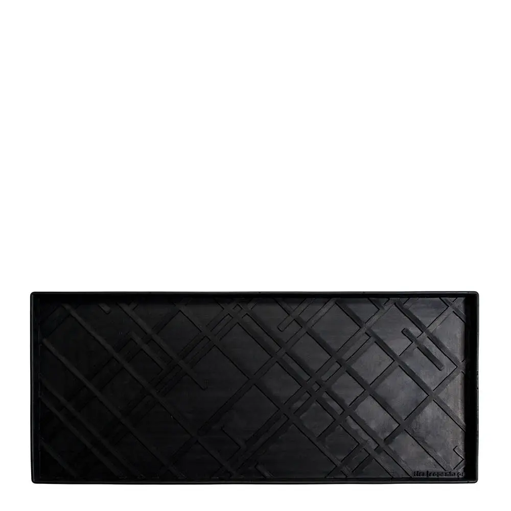 Tica Copenhagen Lines sko- og støvelbrett 88x38x3 cm svart