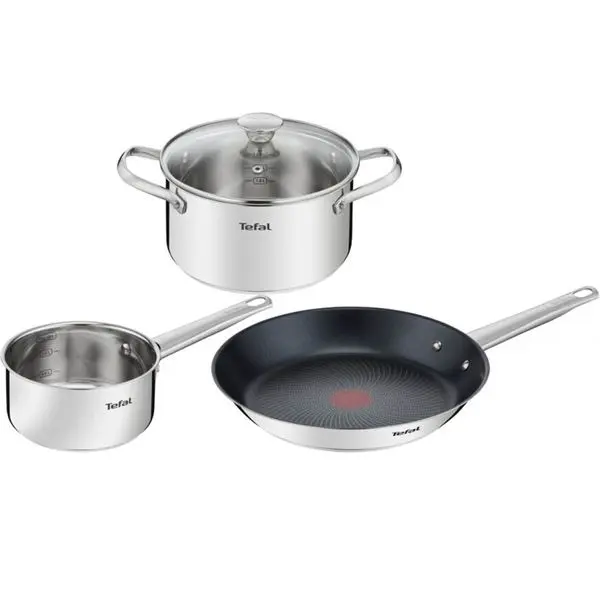 Tefal Cook Eat grytesett 4 stk stål