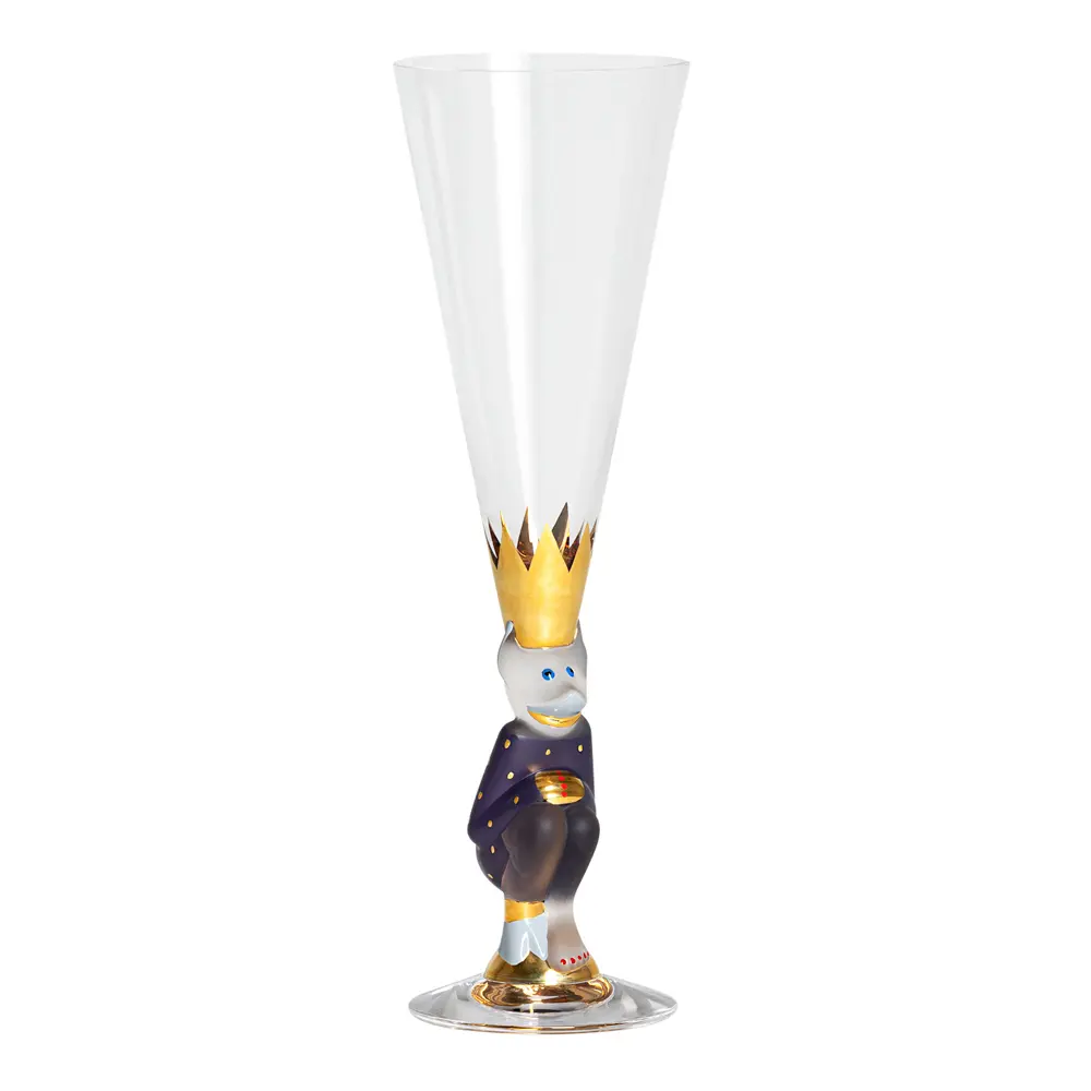 Orrefors The Sparkling Devil drikkeglass 19 cl lilla