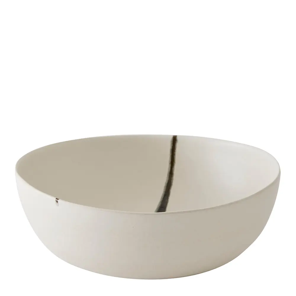 Tell Me More Toledo salatskål 28 cm hvit/svart/grønn