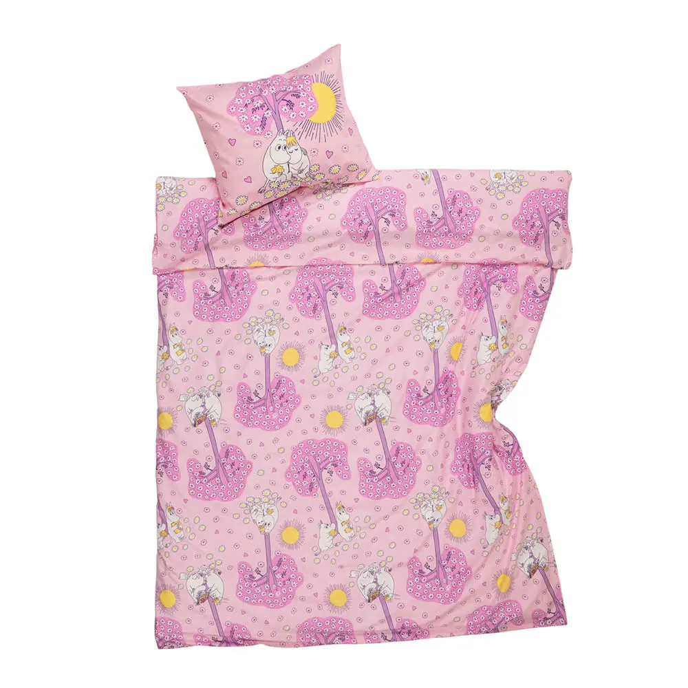 Moomin Arabia Mummi sengesett 150x210 cm Sweethearts