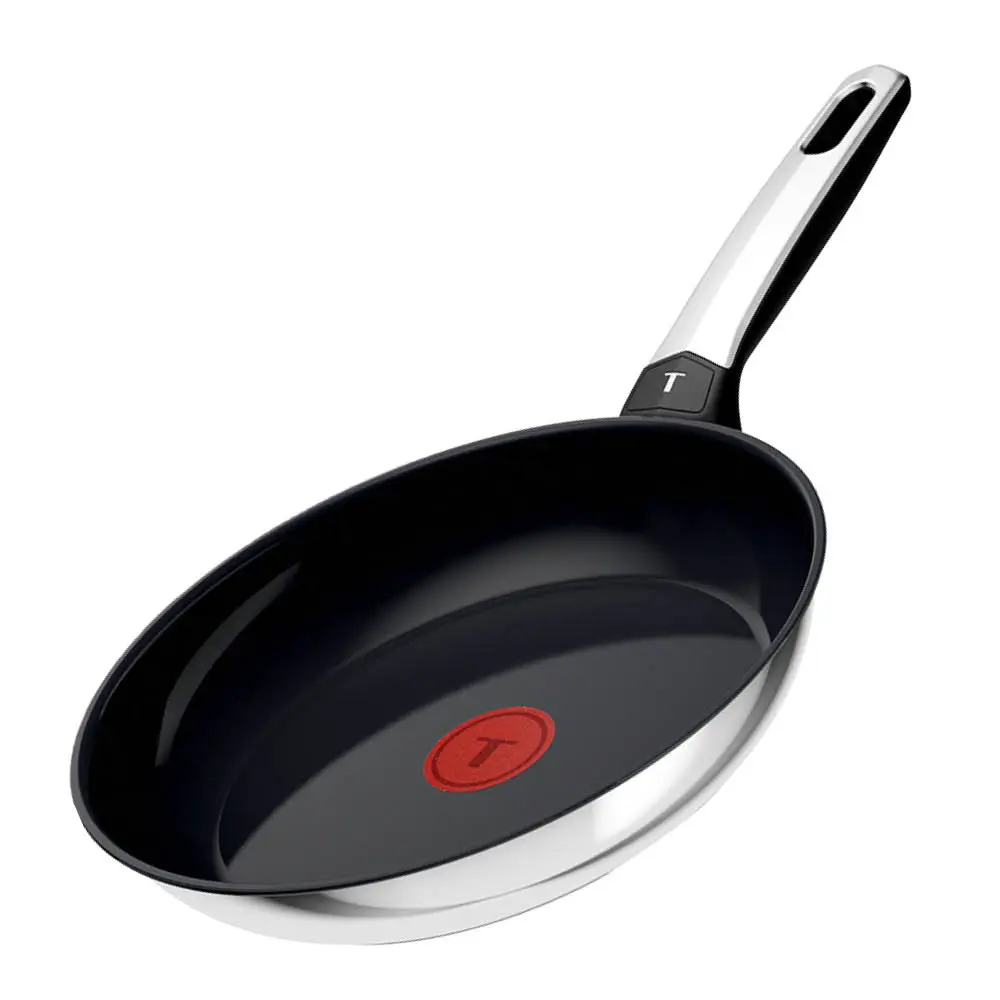 Tefal Emotion Plus SS stekepanne 24 cm keramisk