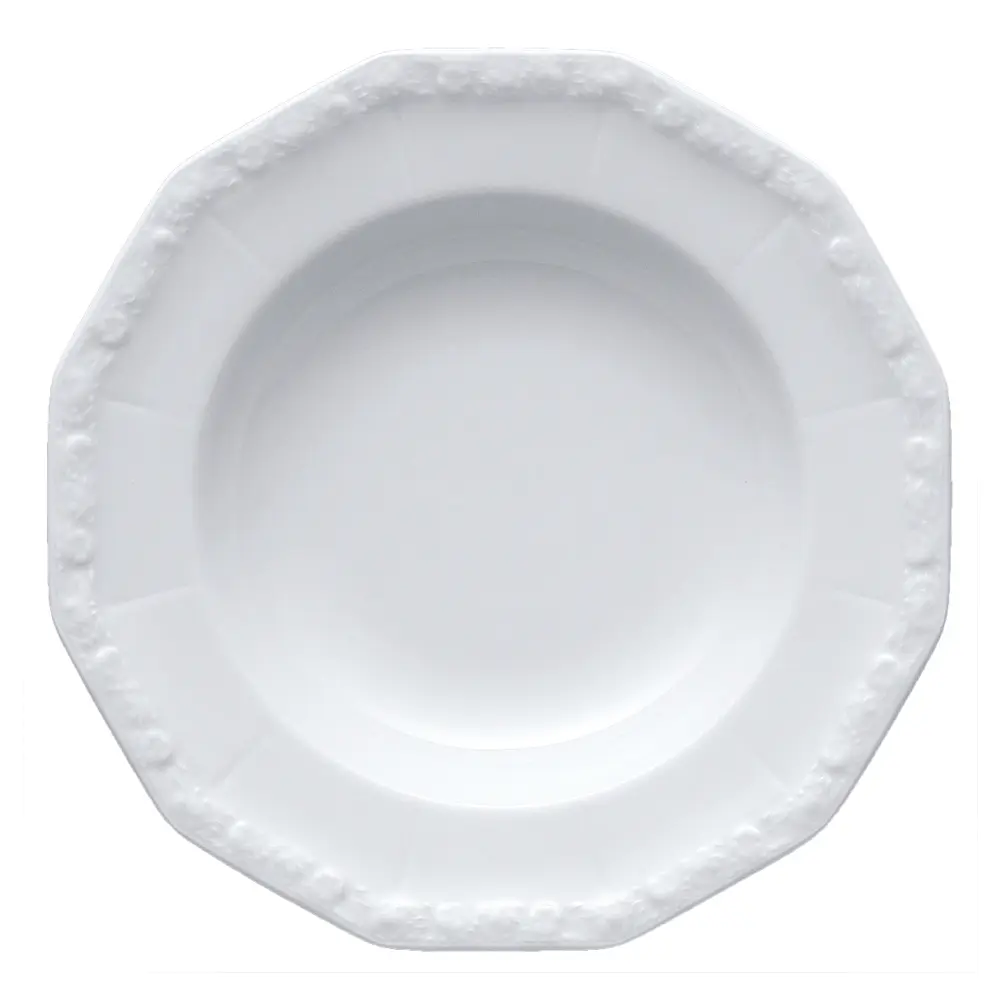 Rosenthal Maria suppetallerken 21 cm hvit