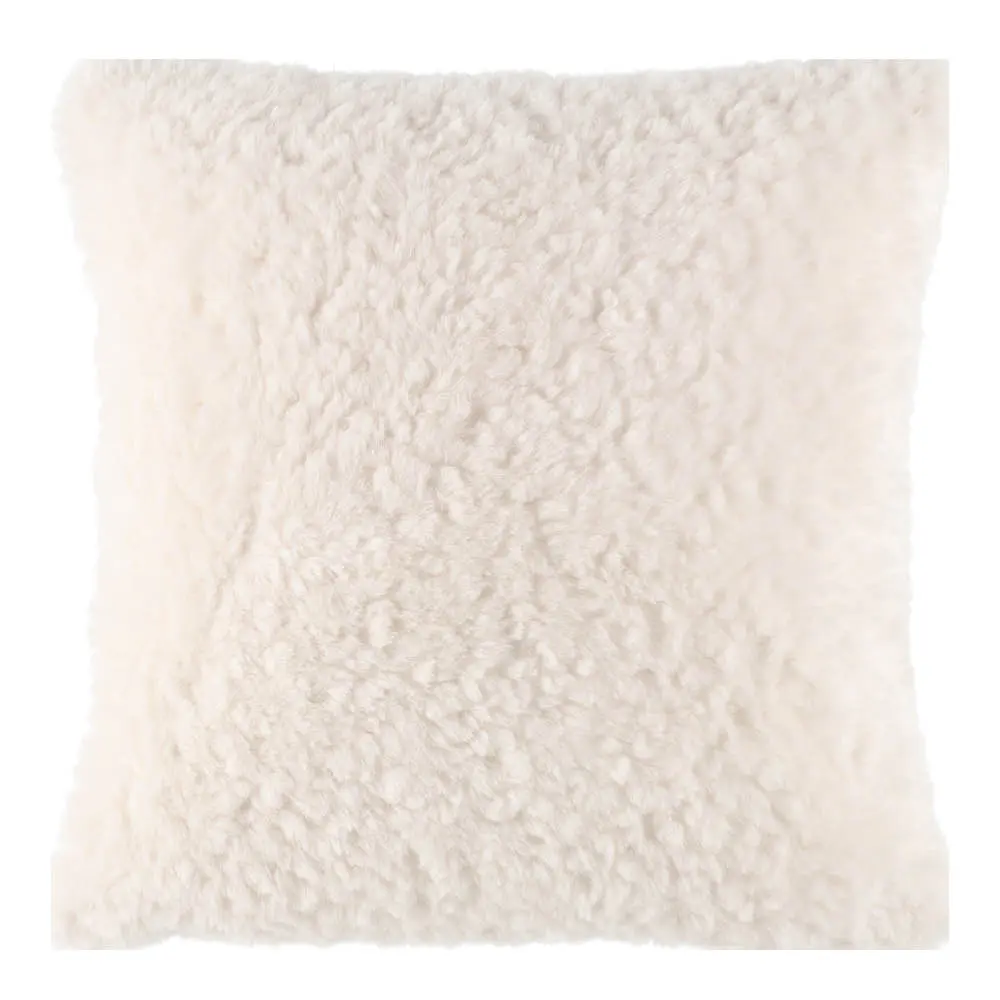 Fanni K Wooly pute 45x45 cm naturhvit