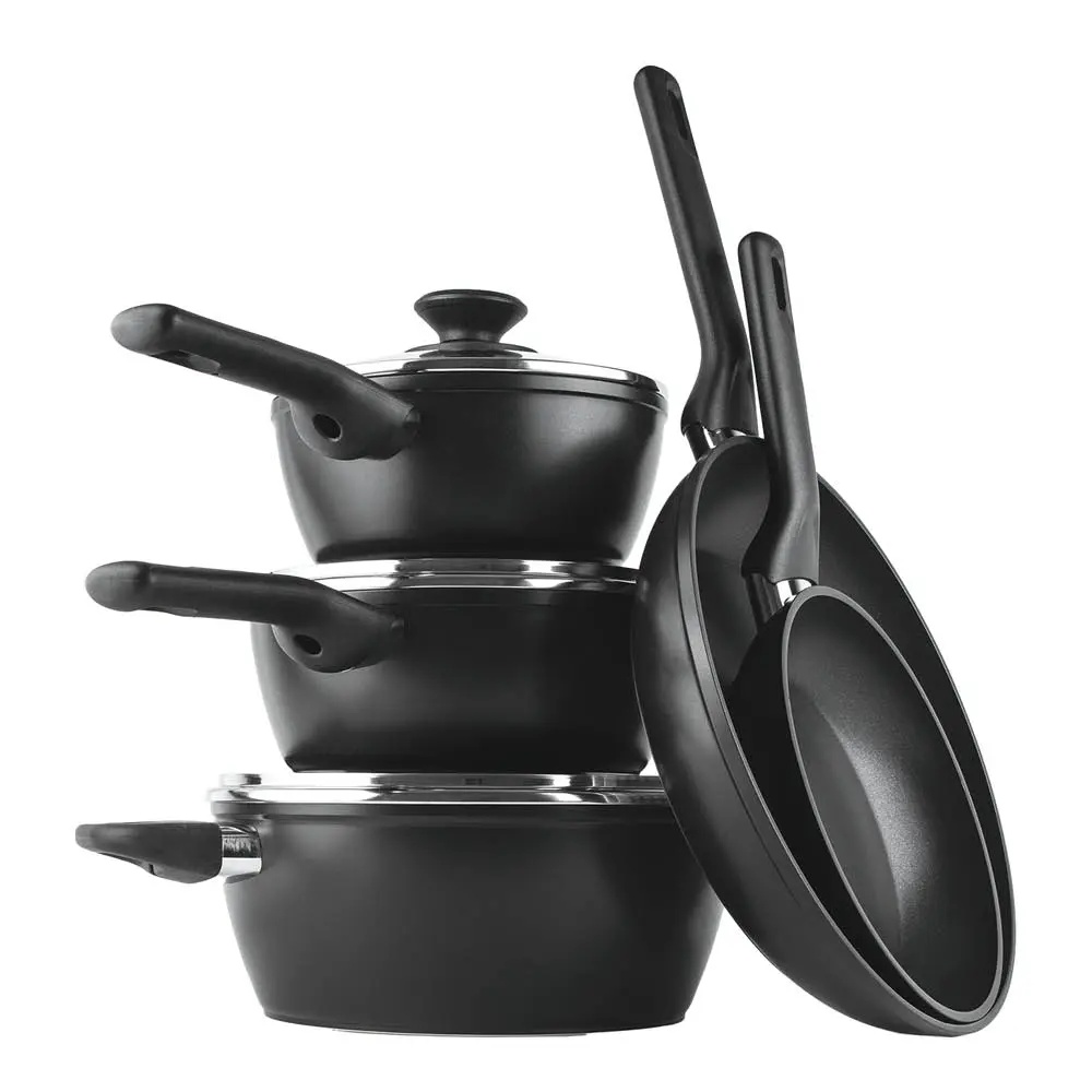 Modern House Kitchen Essentials grytesett 5 deler svart