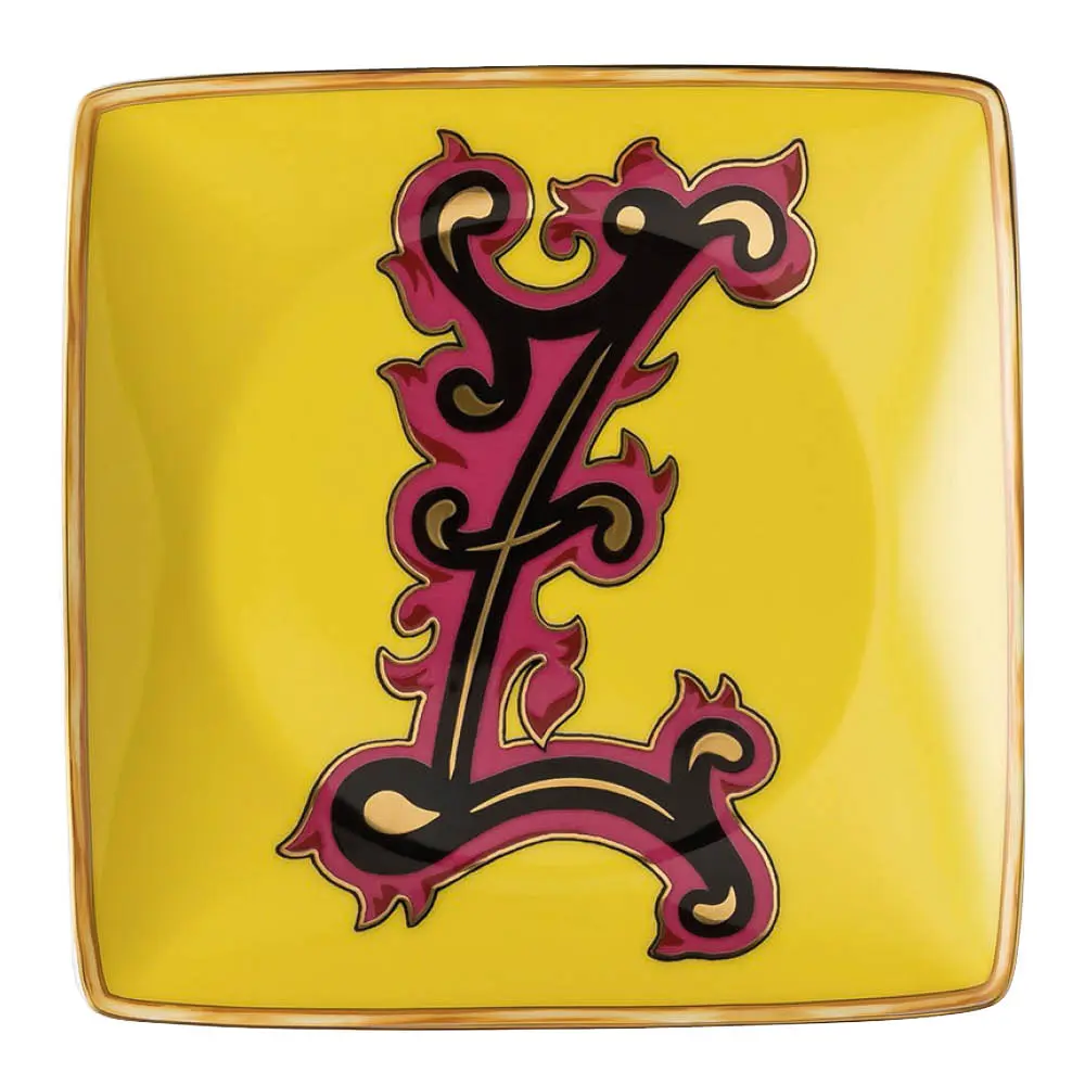 Versace Alphabet skål 12 cm kvadratisk Z