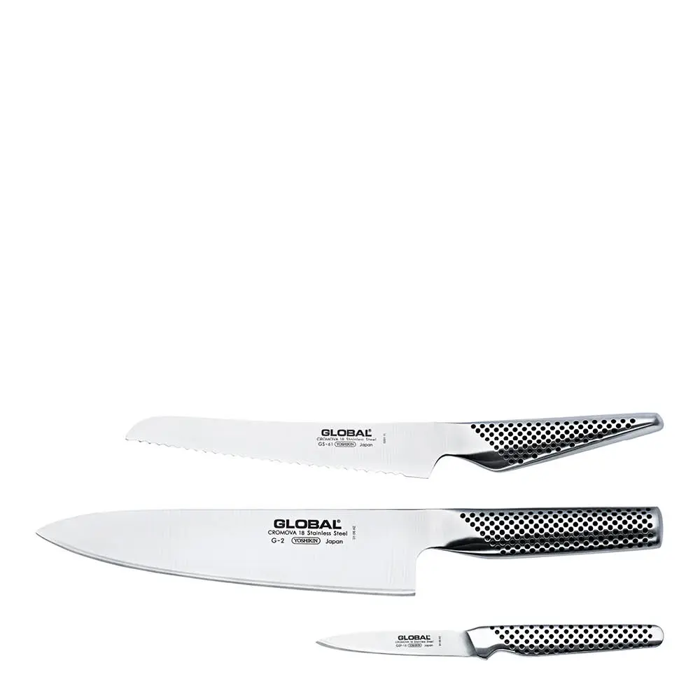 Global Classic knivsett 3 deler G-2/GS-61/GSF-15