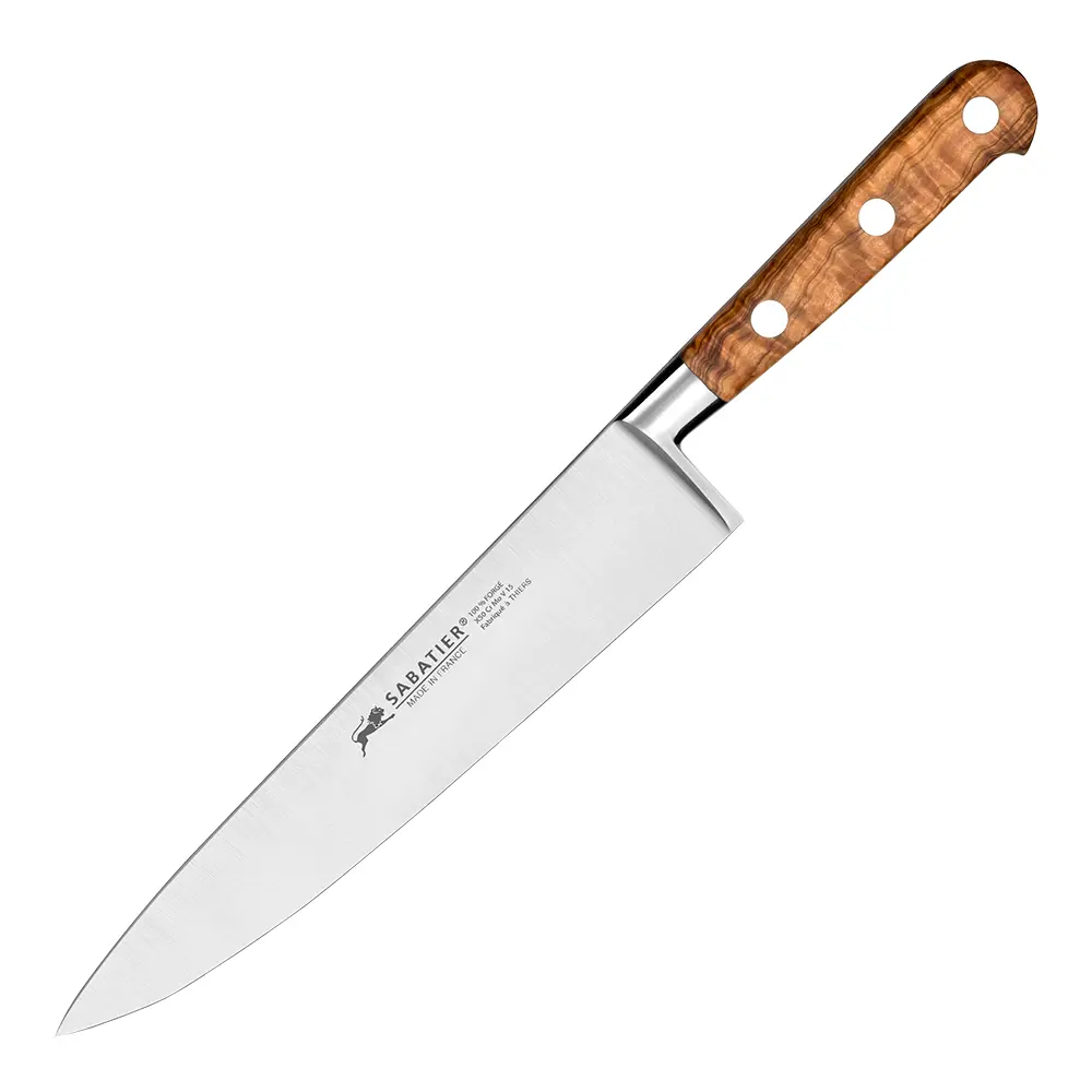 Sabatier Ideal Provence kokkekniv 20 cm stål/oliventre