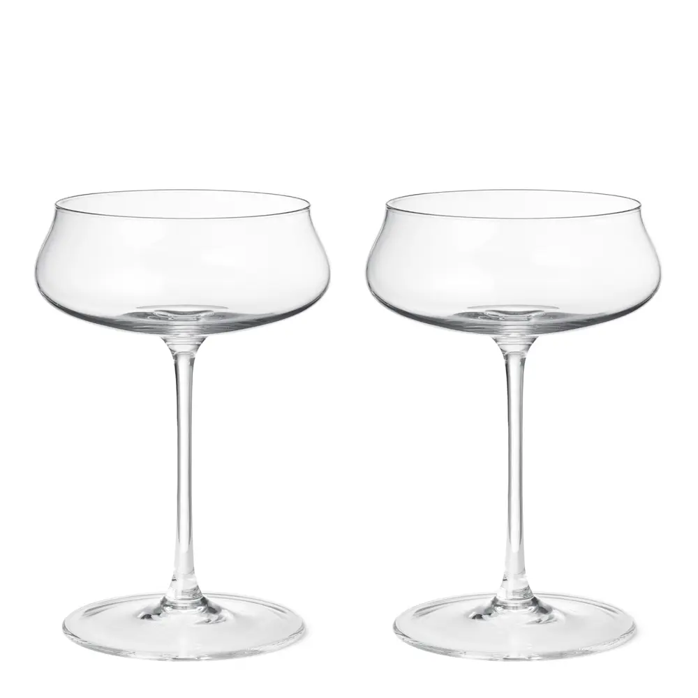 Georg Jensen Sky cocktailglass coupe 25 cl 2 stk