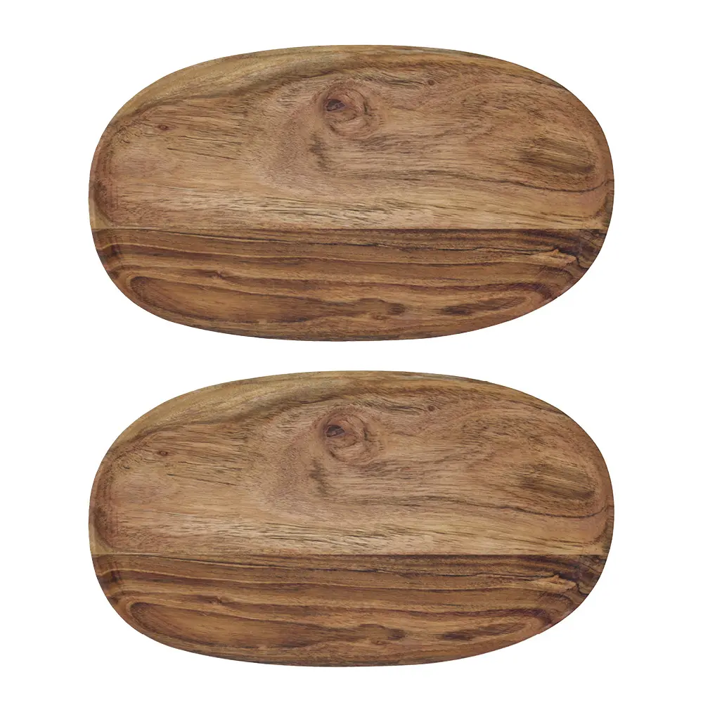 House Doctor Wood brett 33x19 cm 2 stk akasie