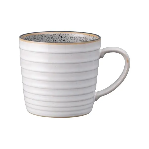 Denby Studio Grey White riflet krus 40 cl