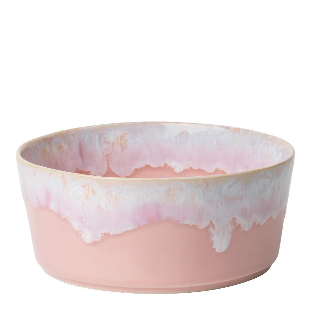 Costa Nova Gres skål 50 cl 14x6 cm rosa