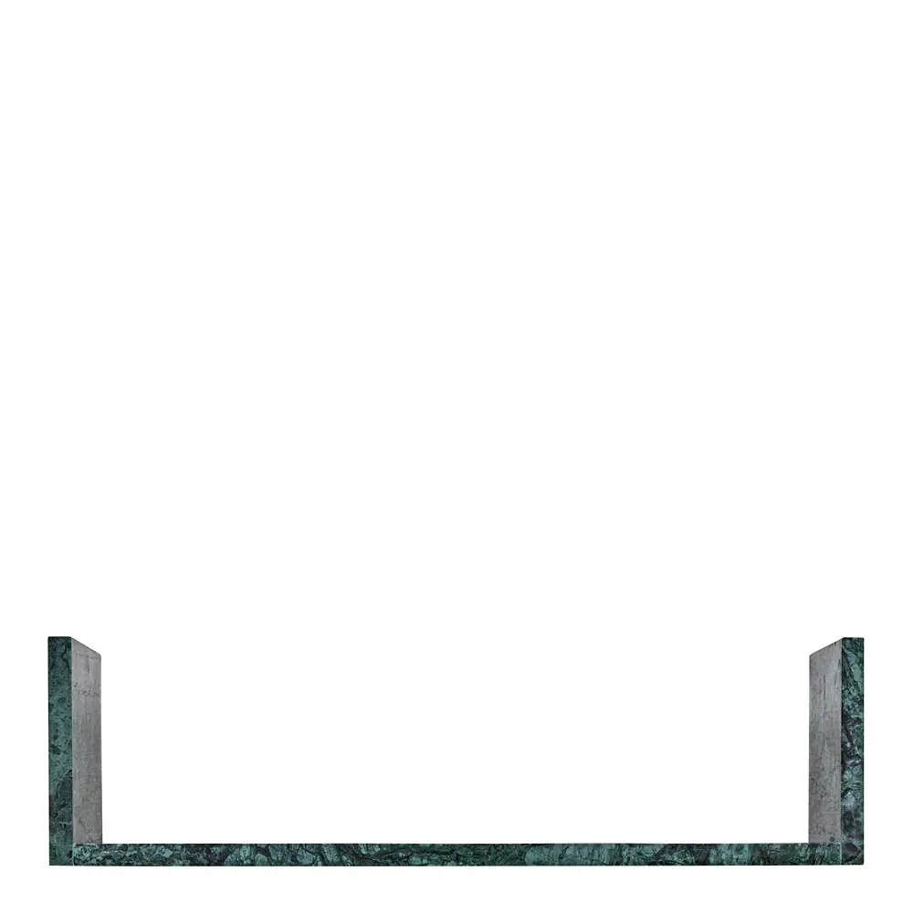 House Doctor Marr hylle i marmor 50x14x14 cm grønn