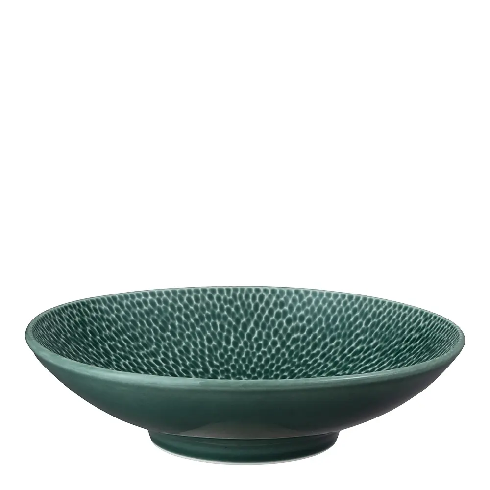 Denby Carve Green pastatallerken 23 cm grønn