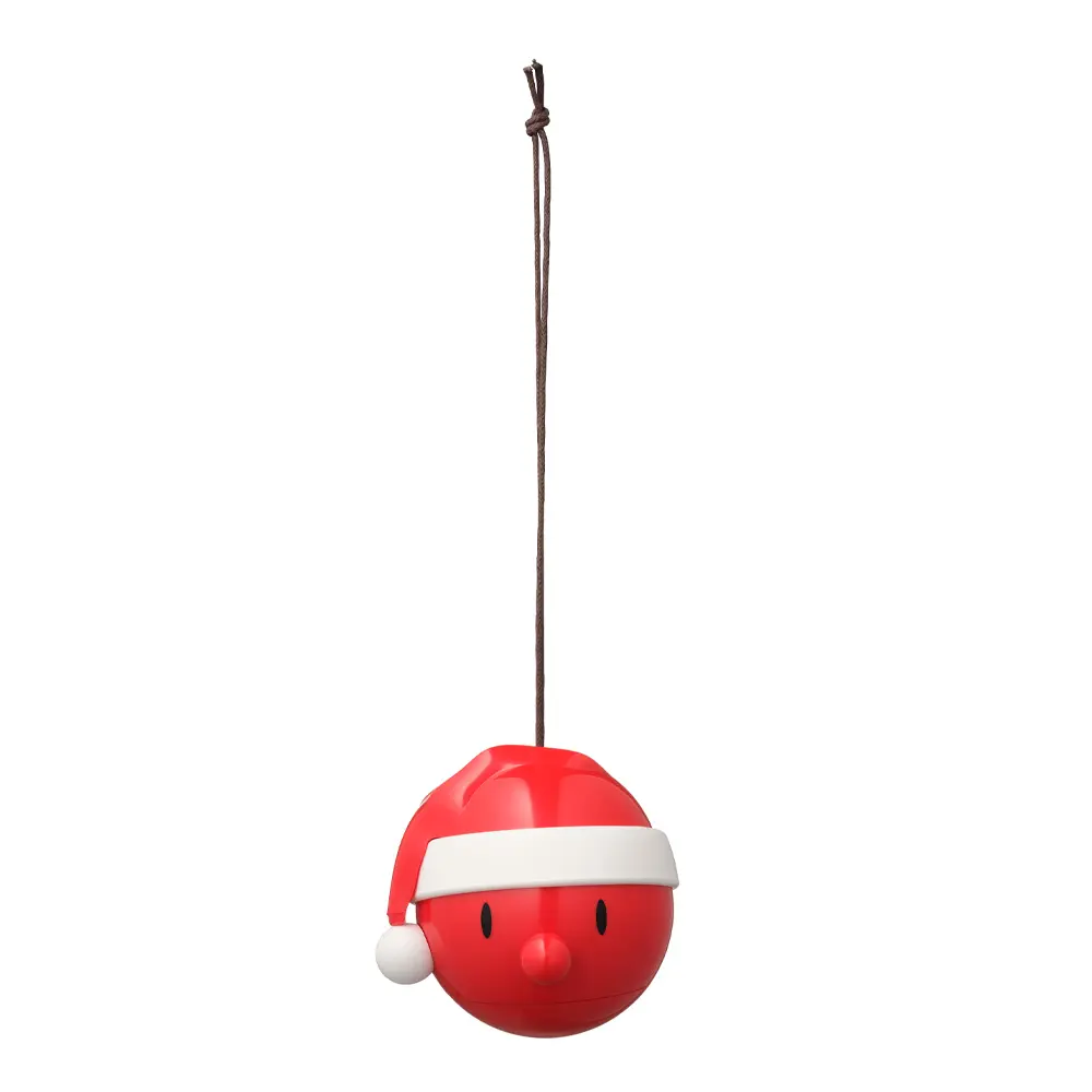 Hoptimisten Nisse Julekule 2 stk rød