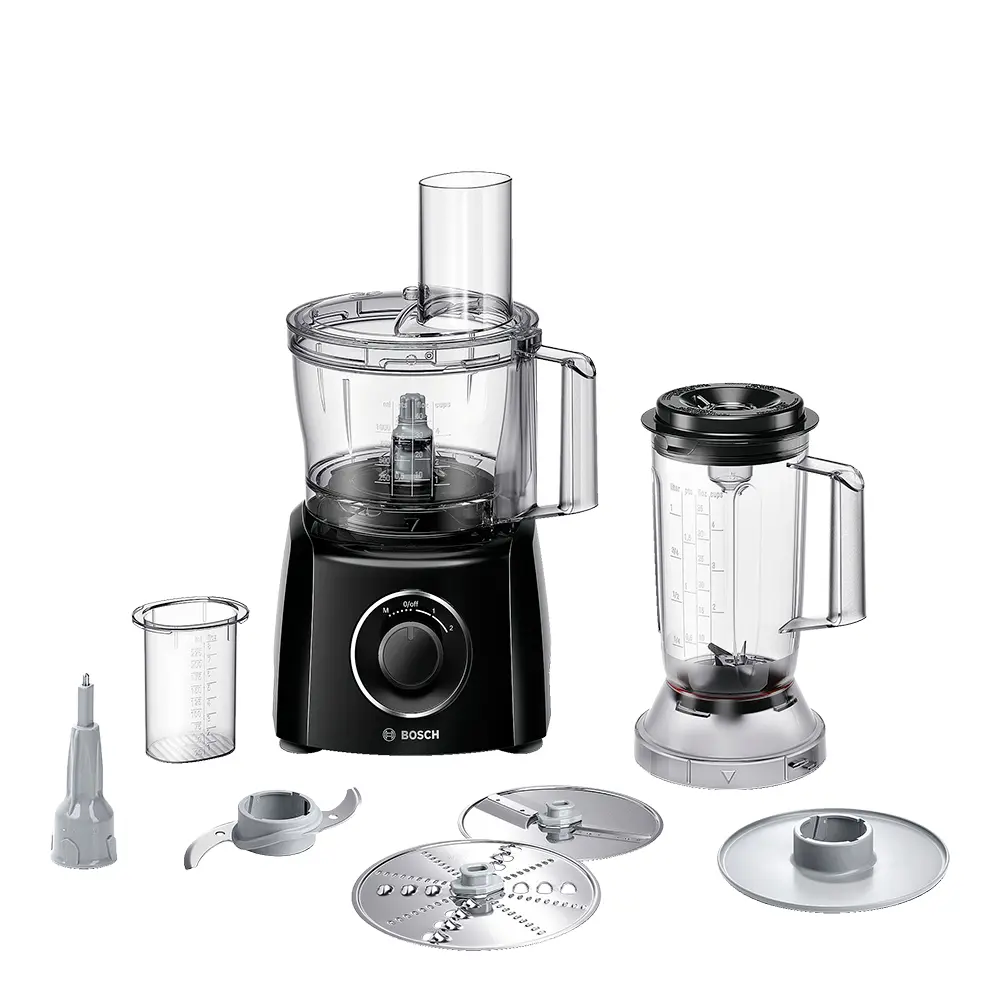 Bosch Multitalent 3 MCM3201B foodprosessor med blender svart