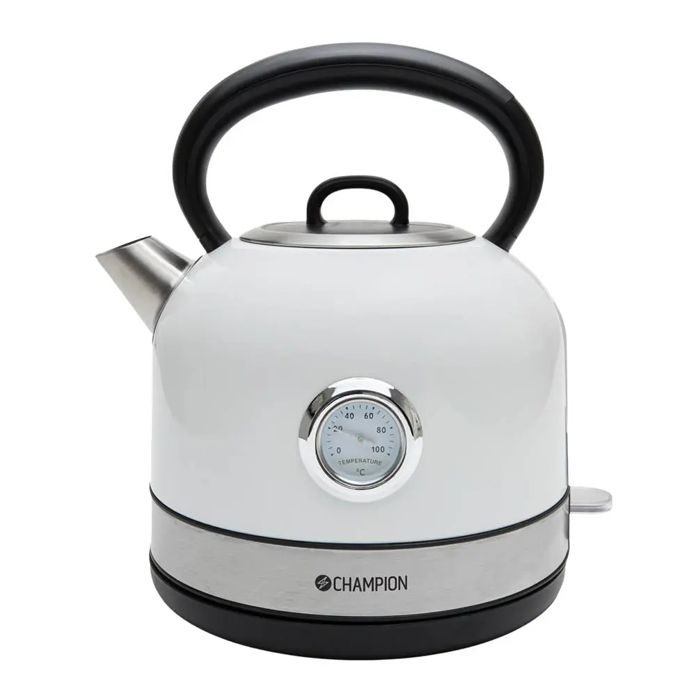CHAMPION Retro vannkoker 1,7L VK402 krem
