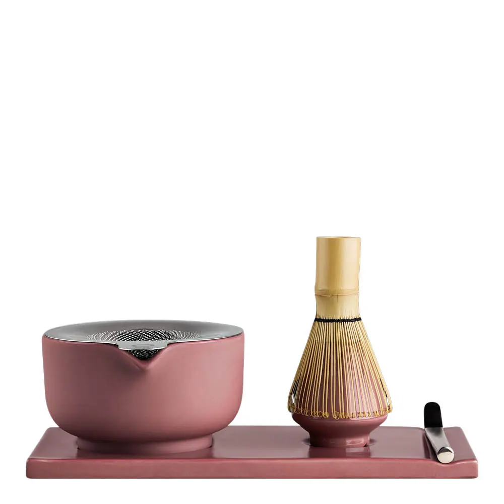 Fellow Matcha sett Desert Rose