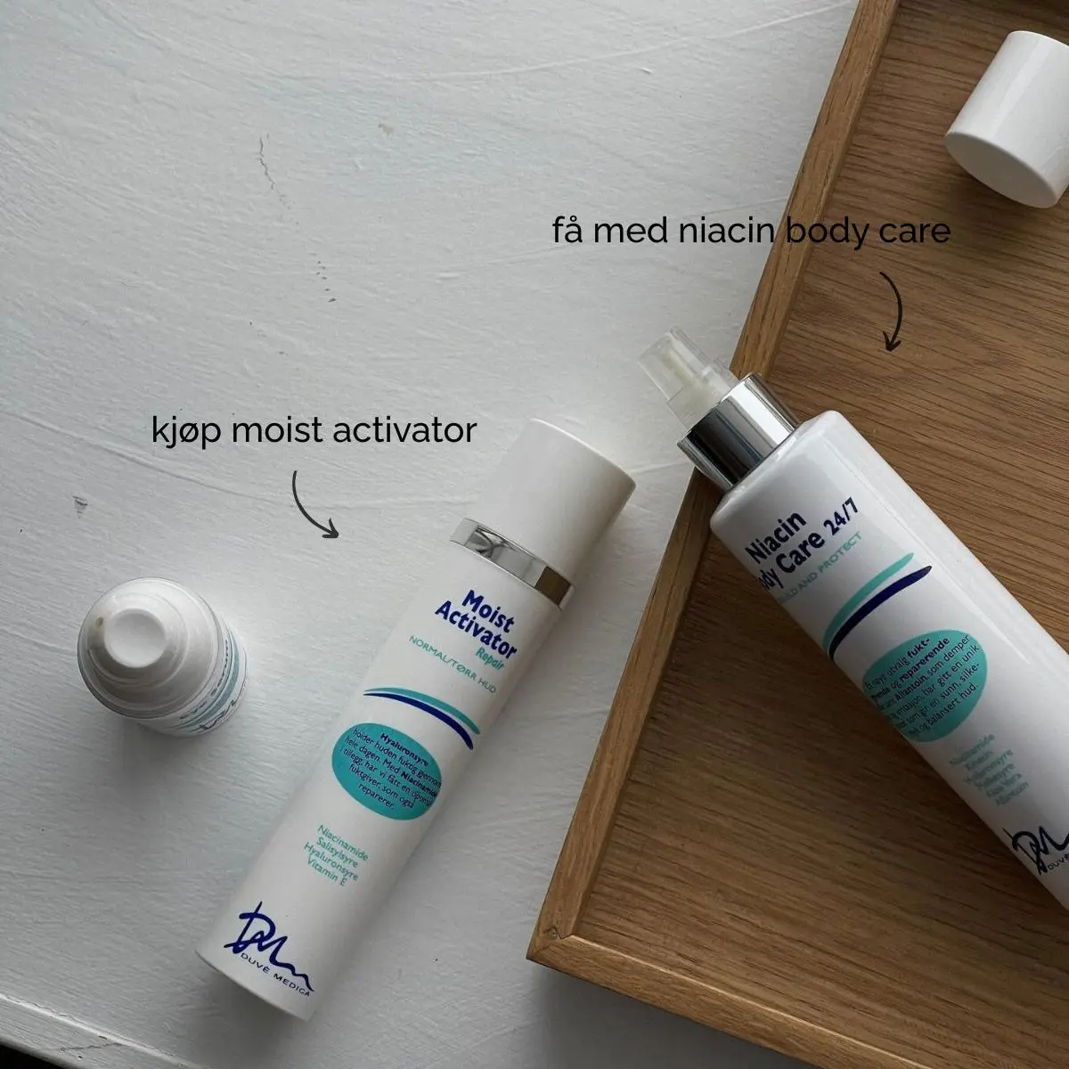 Moist Activator Repair + Niacin Body Care