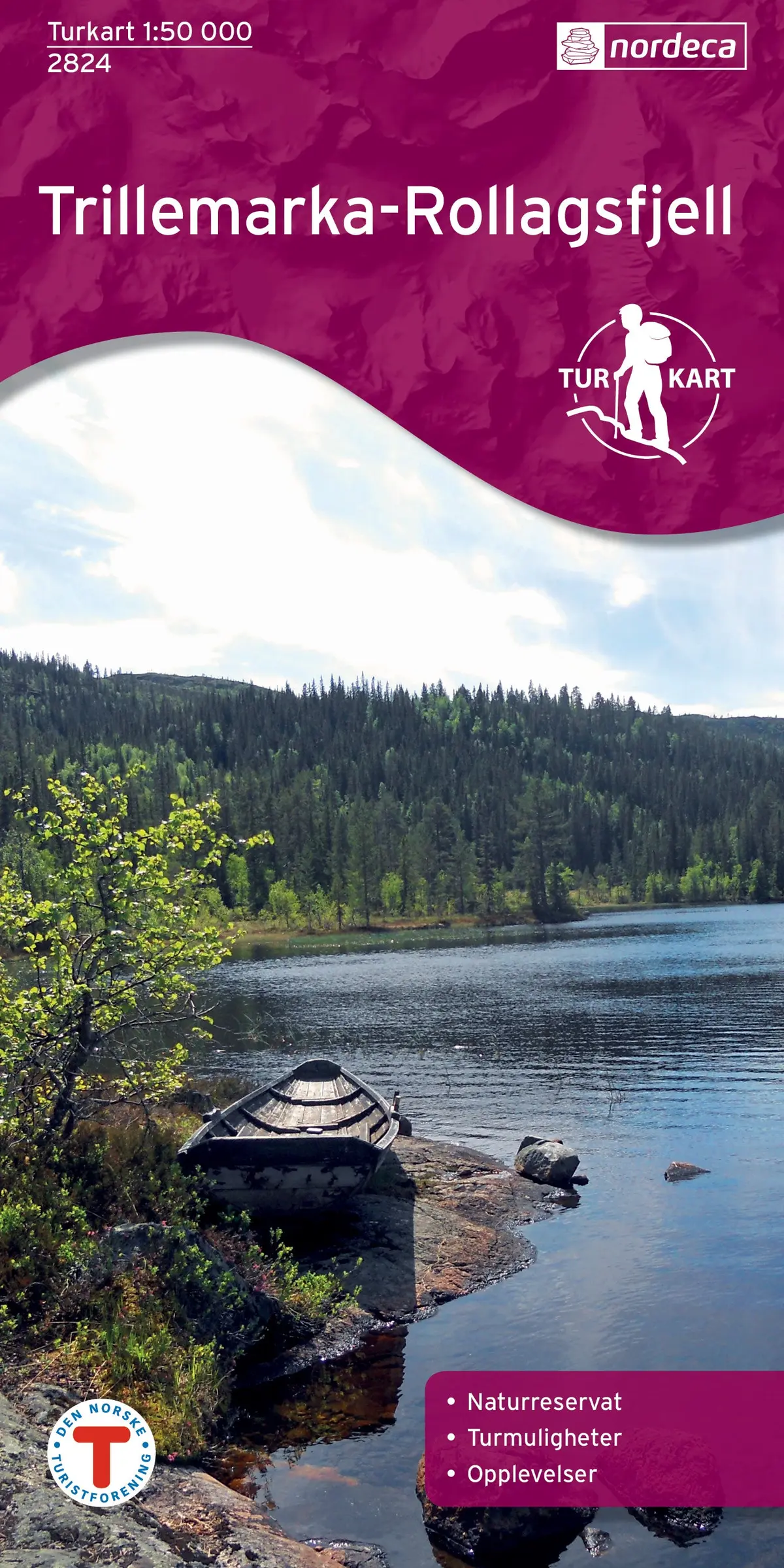 Trillemarka-Rollagsfjell 1:50 000