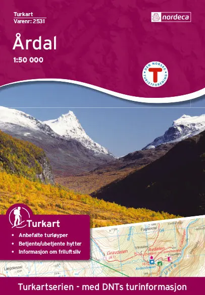 Årdal 1:50 000