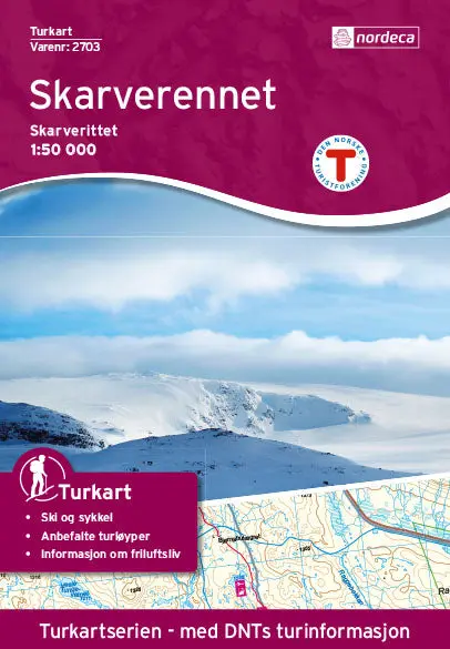Skarverennet 1:50 000