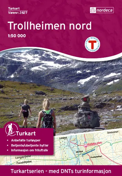 Trollheimen Nord 1:50 000