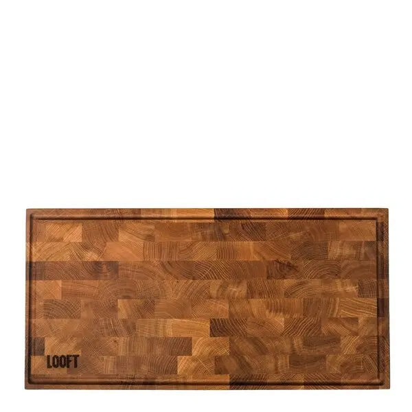 Skjærefjøl integrerbar utekjøkken 25x50 cm eik