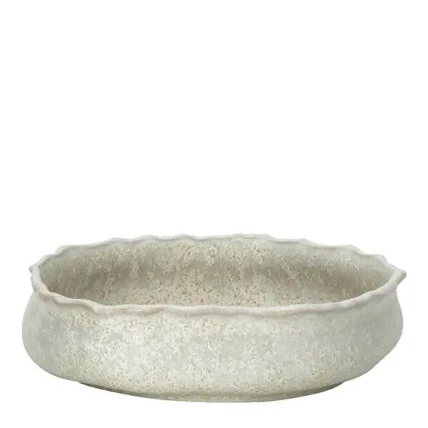 Sonetto oval bolle 18 cm beige