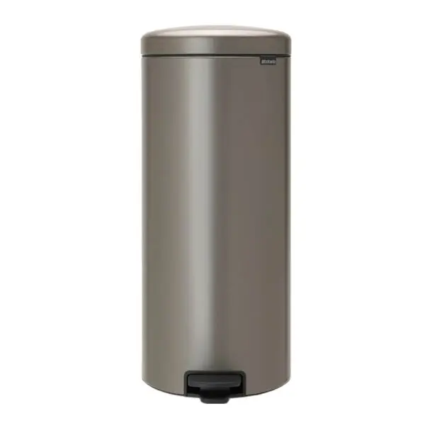 NewIcon pedalbøtte 30L platinum