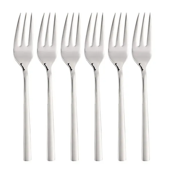 Victoria dessertgafler 15 cm 6 stk rustfritt stål
