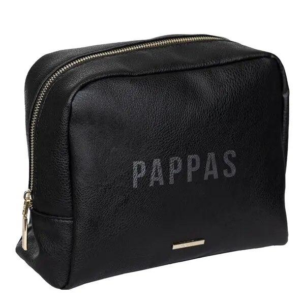 Toalettmappe pappas 24x20x10 cm svart