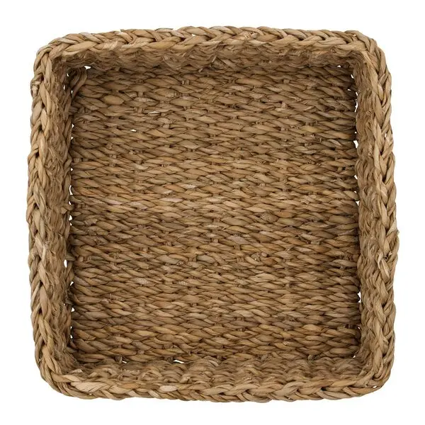 Naba oppbevaringskurv 21x21 cm sjøgress
