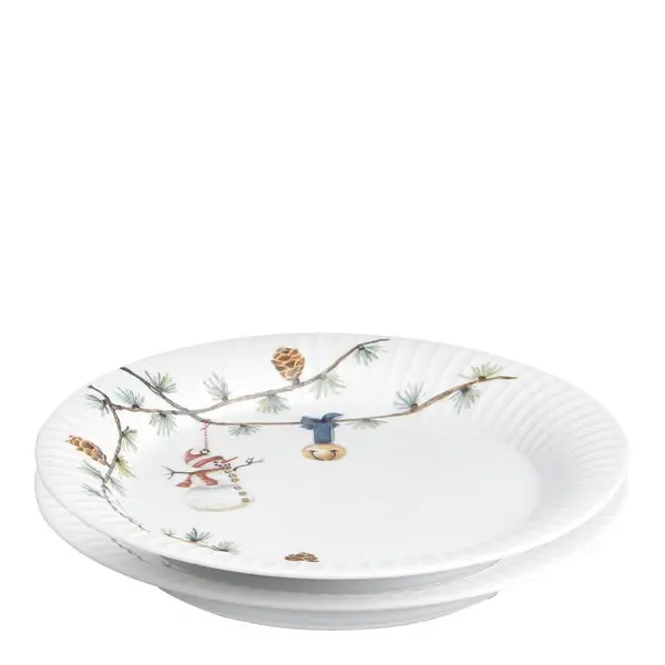 Hammershøi Christmas tallerken 22 cm 2 stk