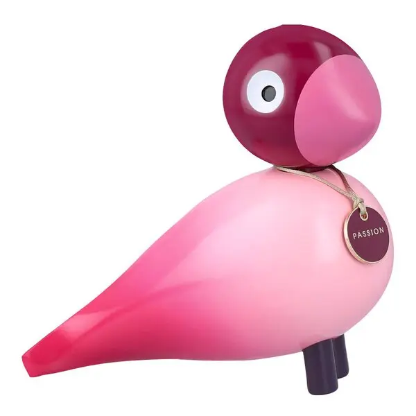 Story Bird sangfugl Passion 15,5 cm rosa