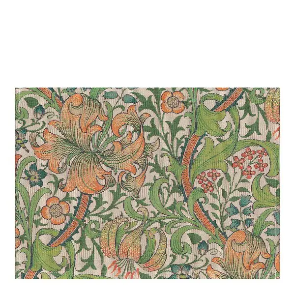 William Morris Golden Lily bordbrikke 35x45 cm gul