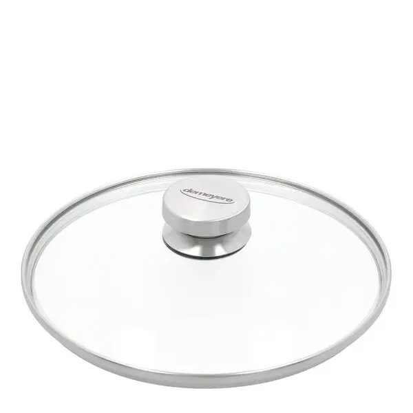 Specialties lokk 24 cm glass/rustfritt stål