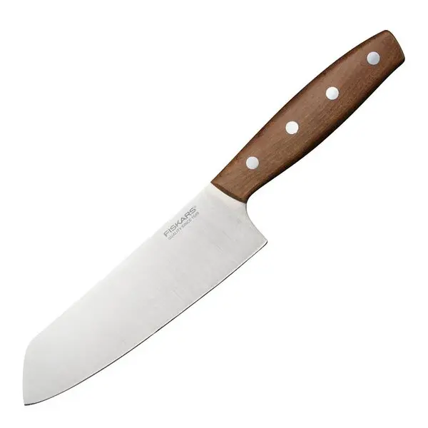 Folken santokukniv 16 cm tre/stål