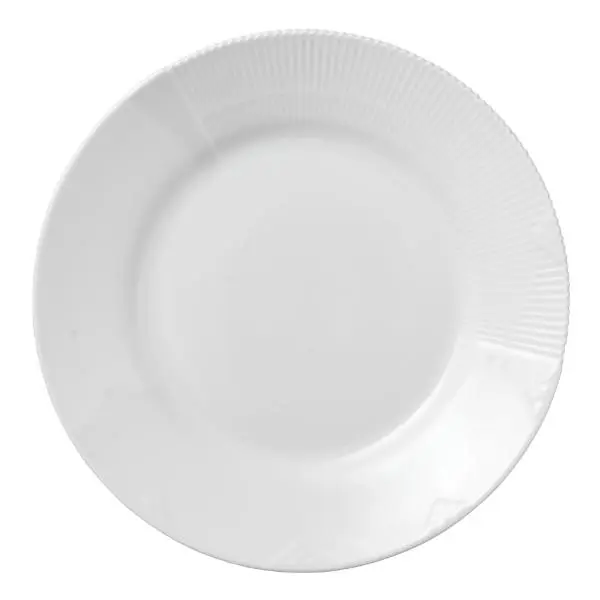 White Elements tallerken flat 28 cm