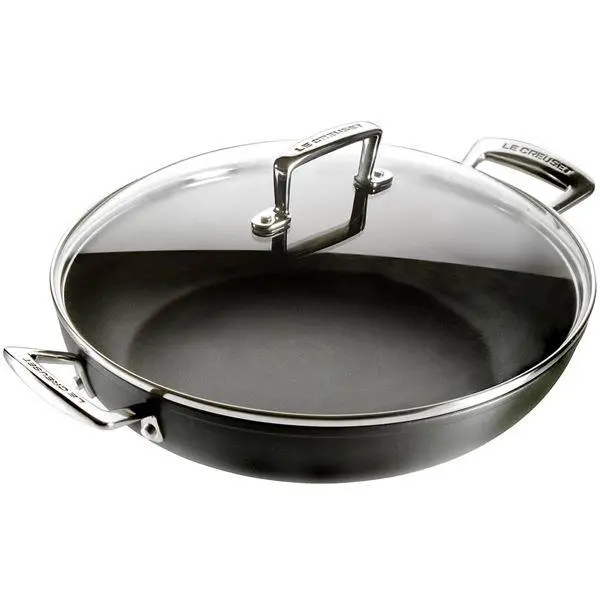 Toughened Non-Stick traktørgryte m/glasslokk 30 cm
