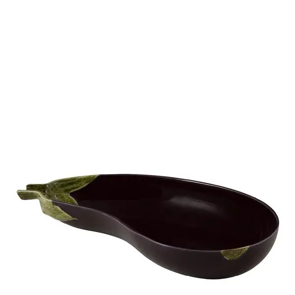 Aubergine serveringsbolle 1,6L lilla/grønn