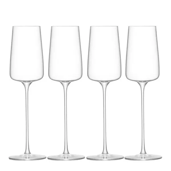 Metropolitan champagneglass 23 cl 4 stk