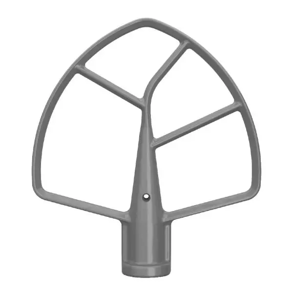 Accessory flatvisp i metall for KitchenAid kjøkkenmaskin med spak